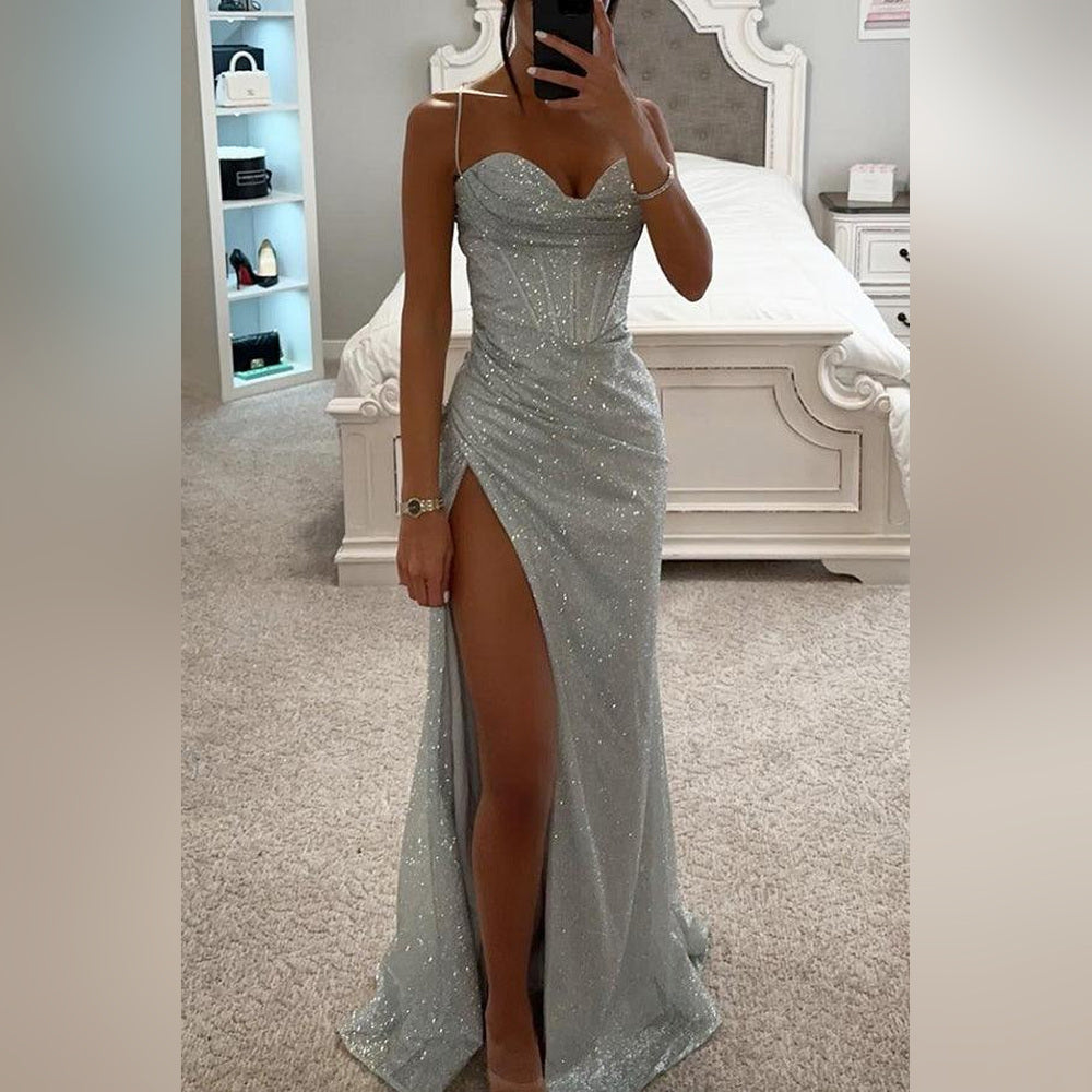 Elina – Sukienka wieczorowa z dekoltem serca