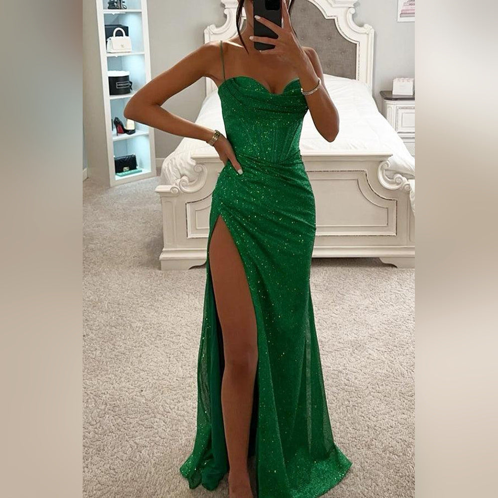Elina – Sukienka wieczorowa z dekoltem serca
