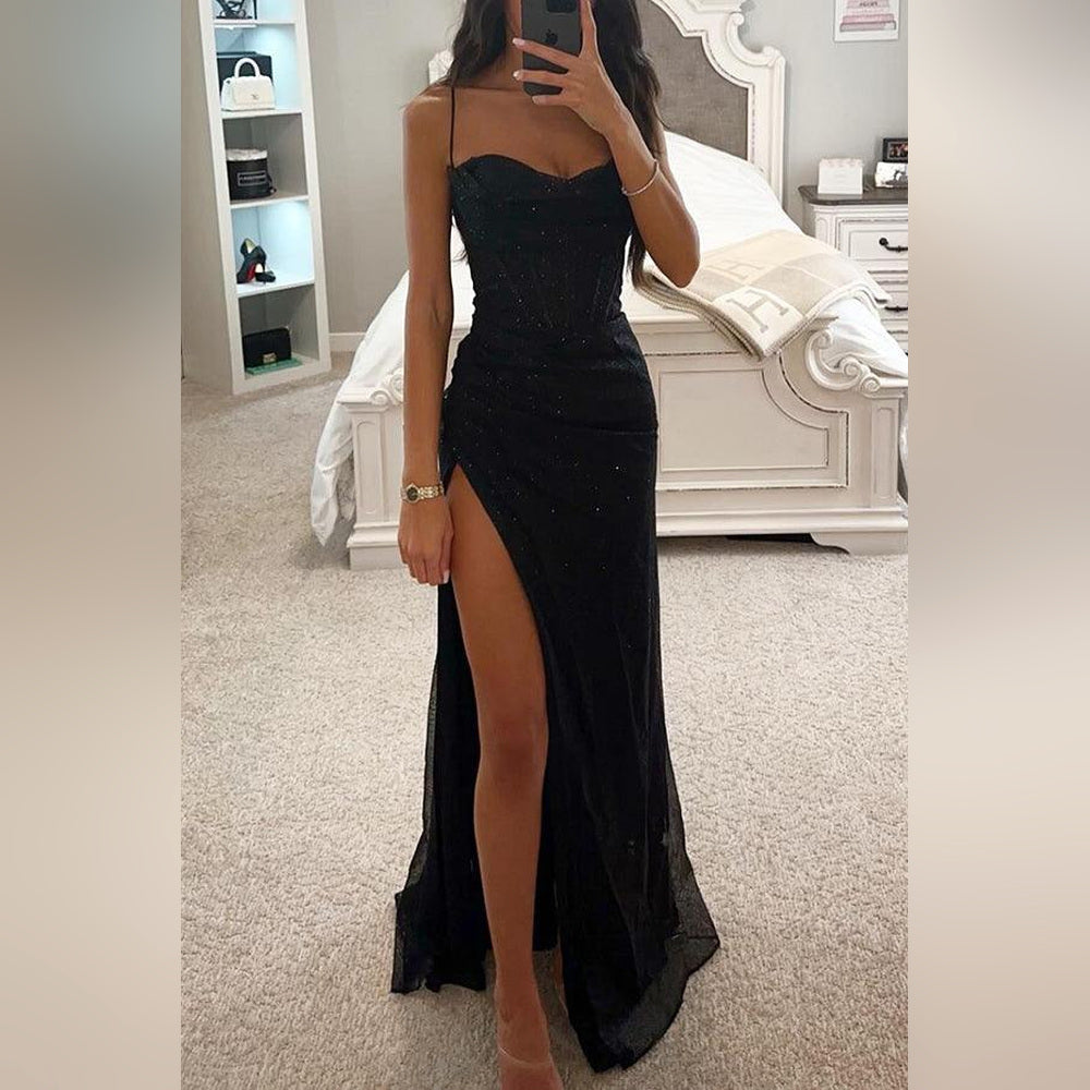 Elina – Sukienka wieczorowa z dekoltem serca