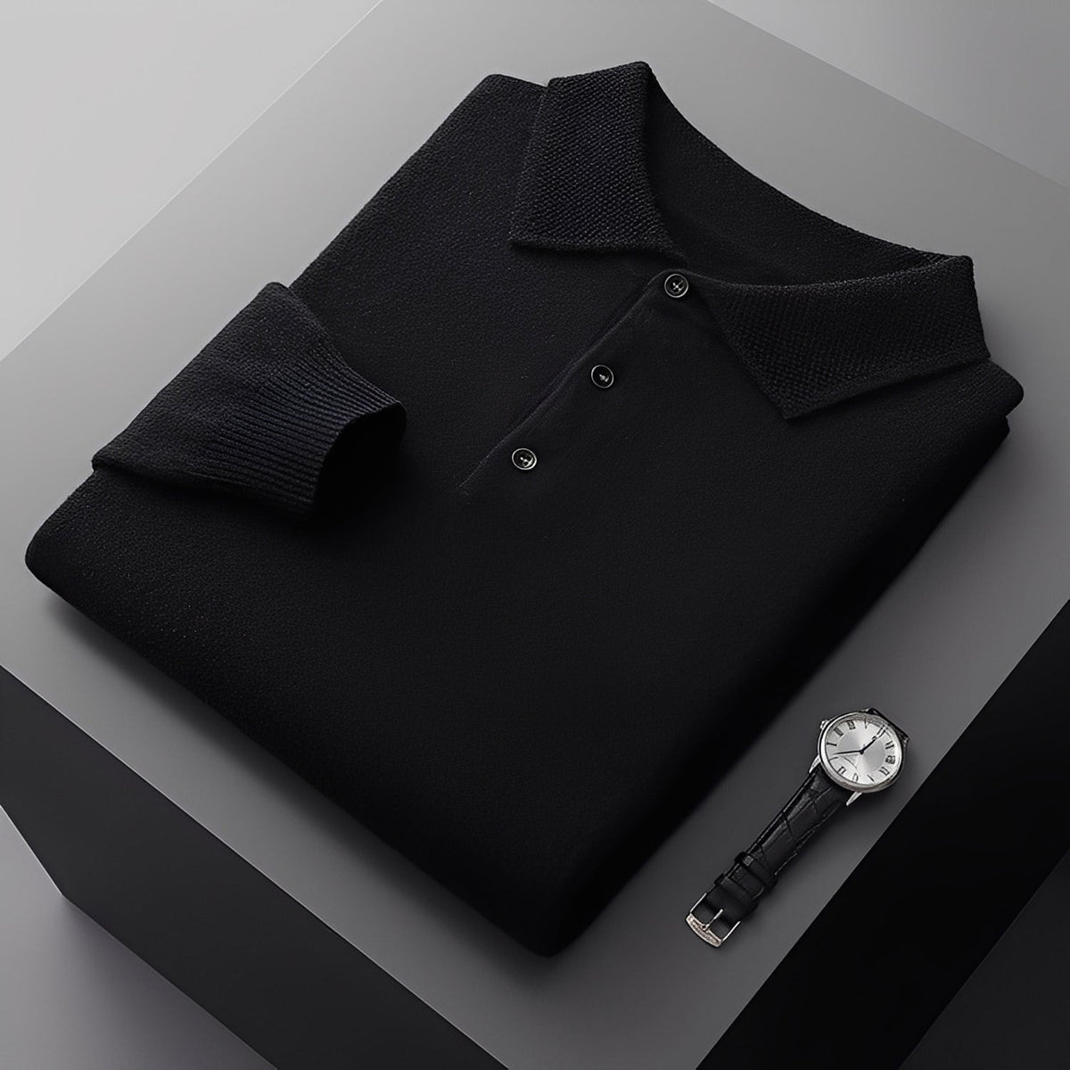Romilly - Stylowy męski sweter polo