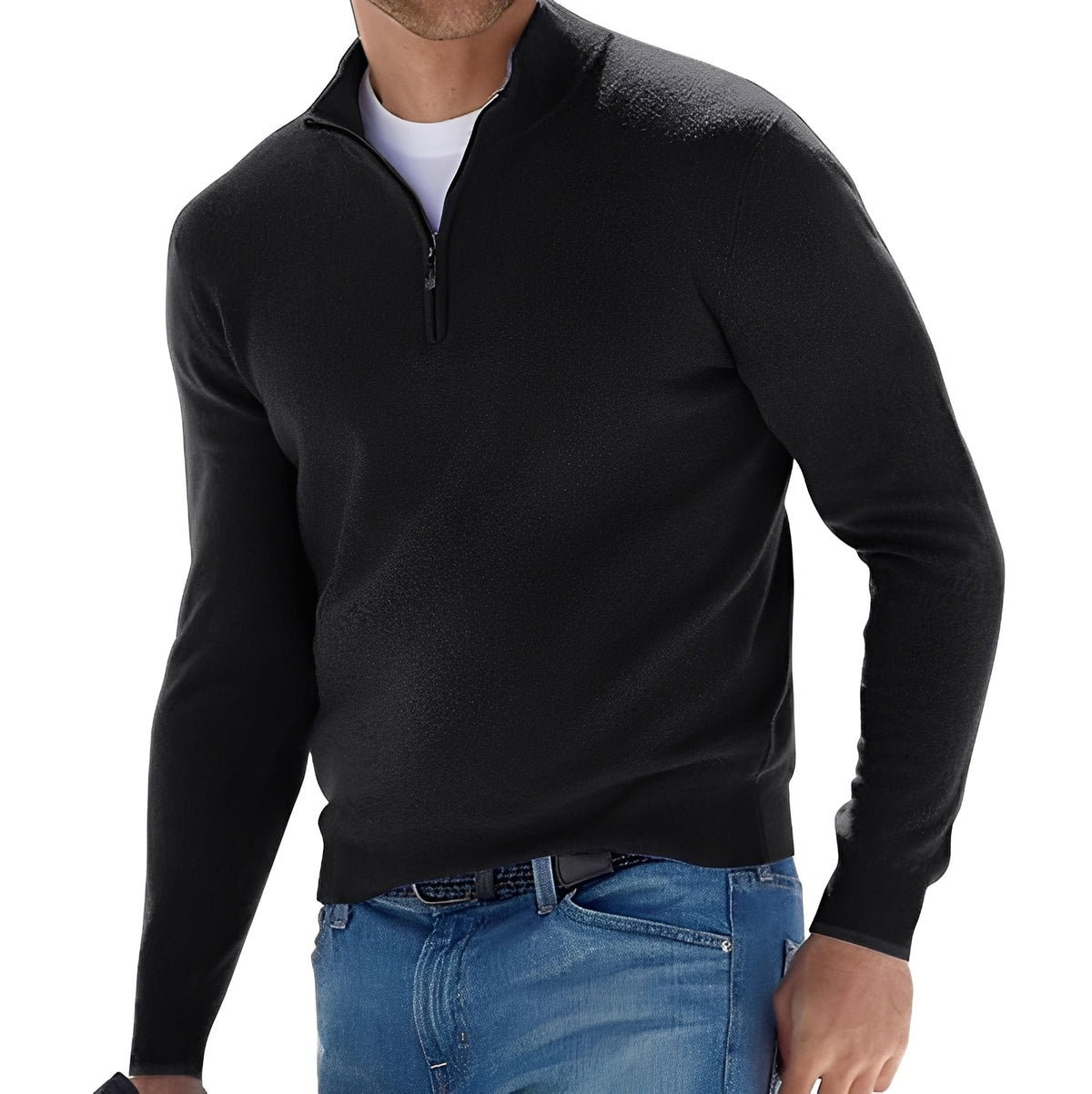 Nash - Sweter z półzamkiem do rekreacji