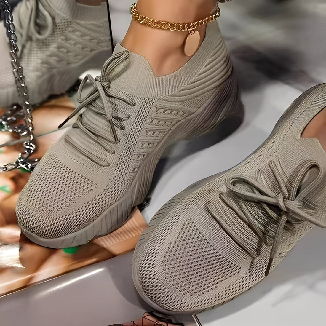 Axelle - Stylowe i przewiewne sneakersy