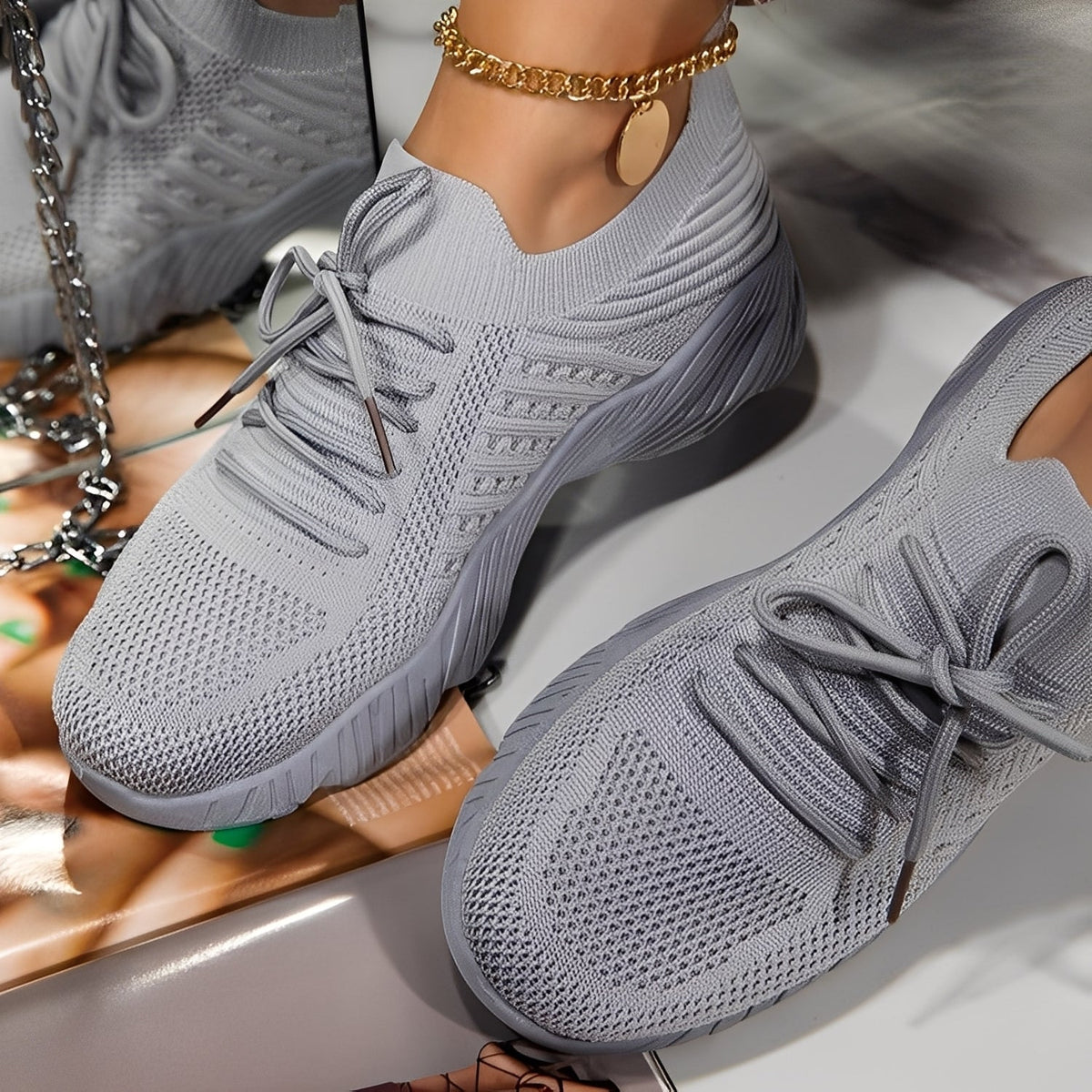 Axelle - Stylowe i przewiewne sneakersy