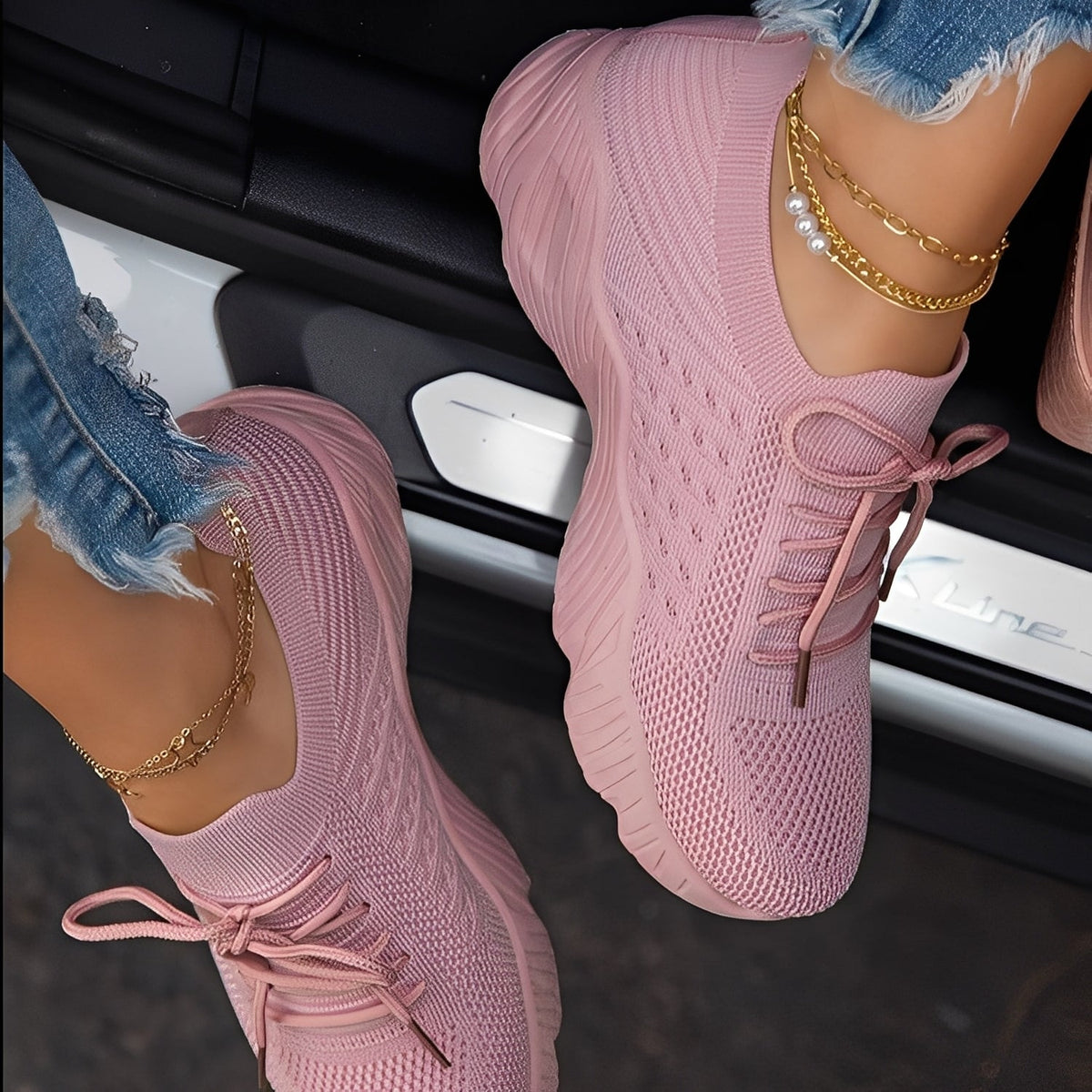 Axelle - Stylowe i przewiewne sneakersy