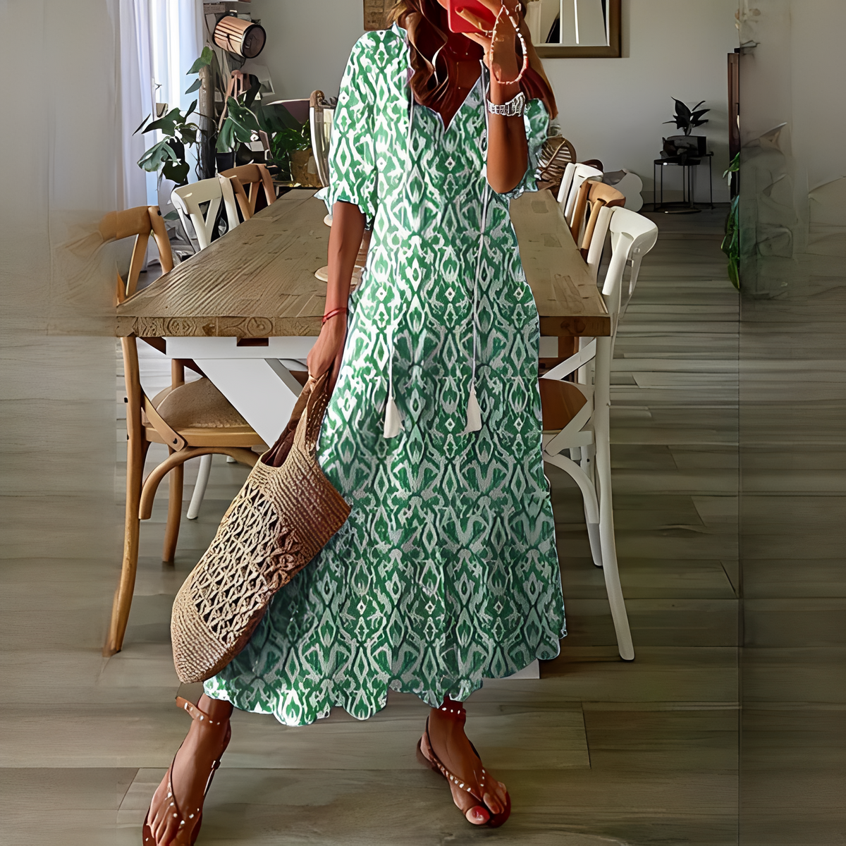 Carla - Żywa Sukienka Maxi