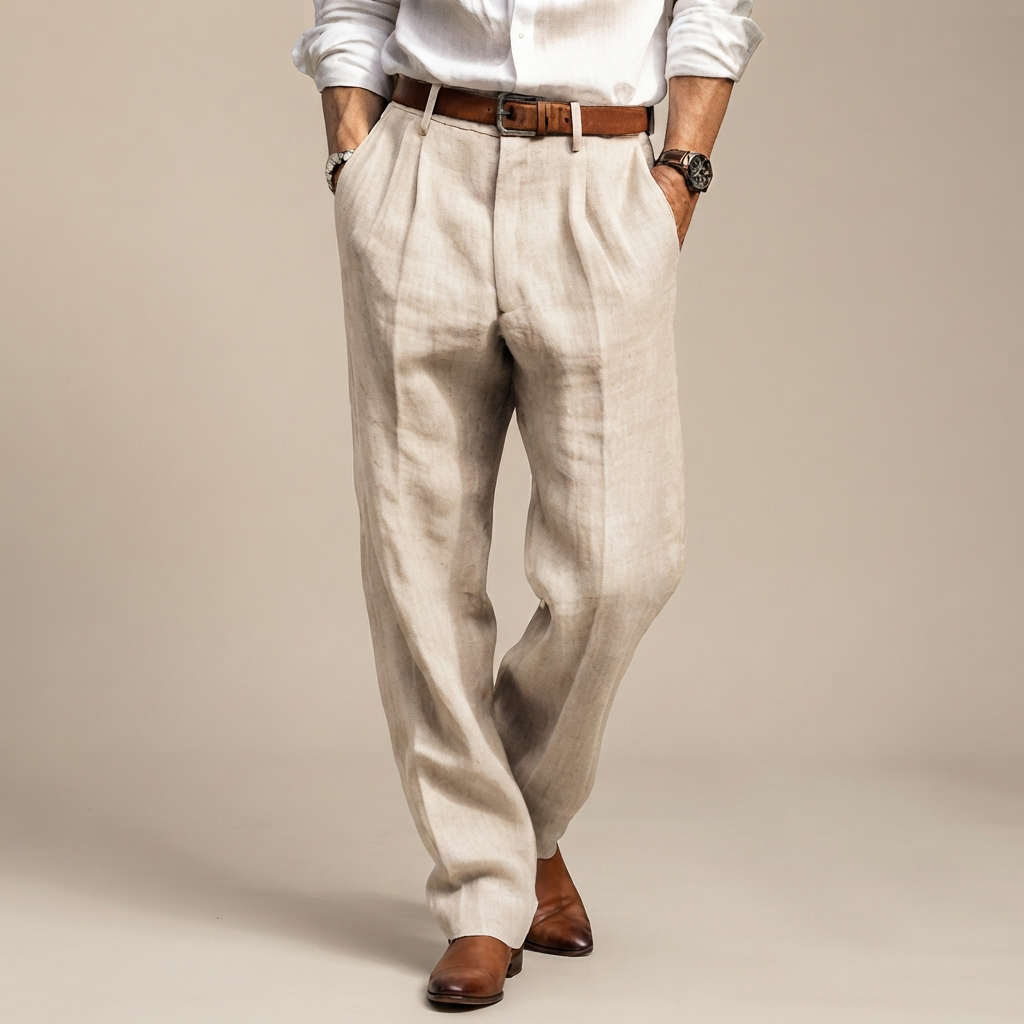 Edwin - Spodnie Luźne w Stylu Vintage