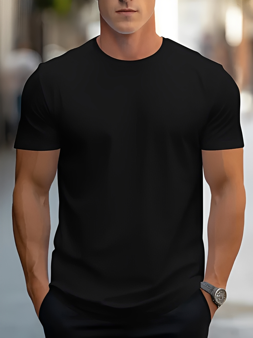 Blake - Podstawowy T-Shirt dla Mężczyzn