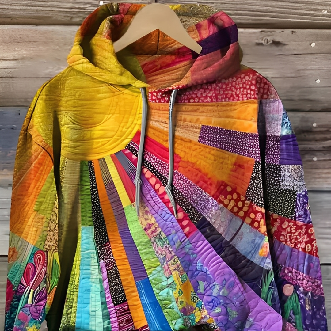 Anjannete - Stylowy damski sweter z kapturem