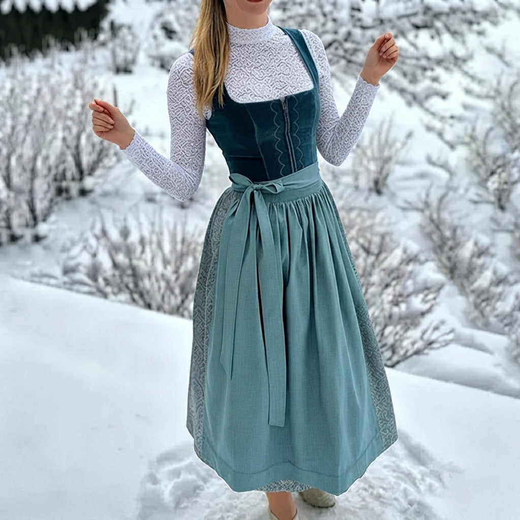 Muriel - Elegancka sukienka dirndl w klasycznym stylu
