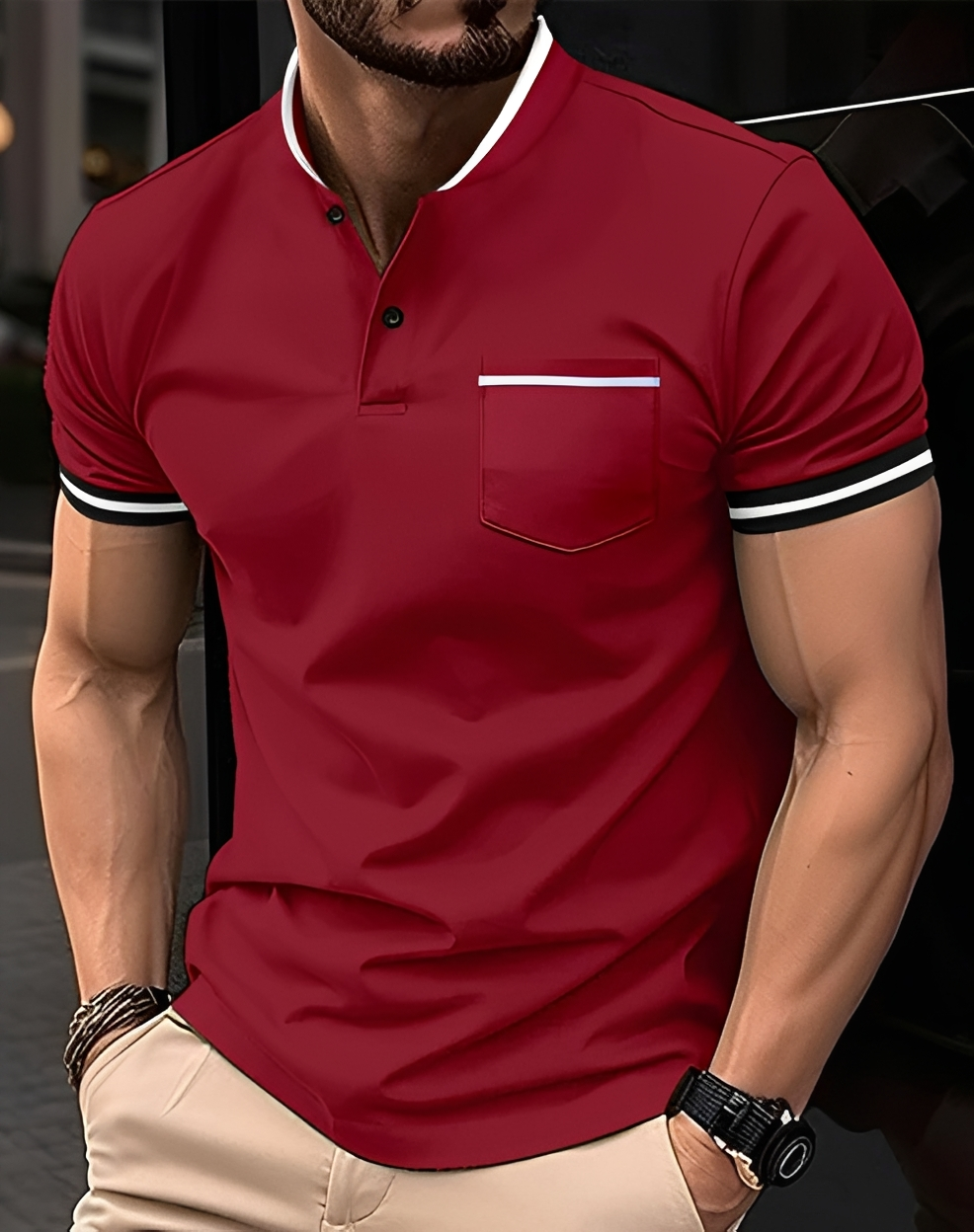 Teodor - Wygodna Koszulka Polo