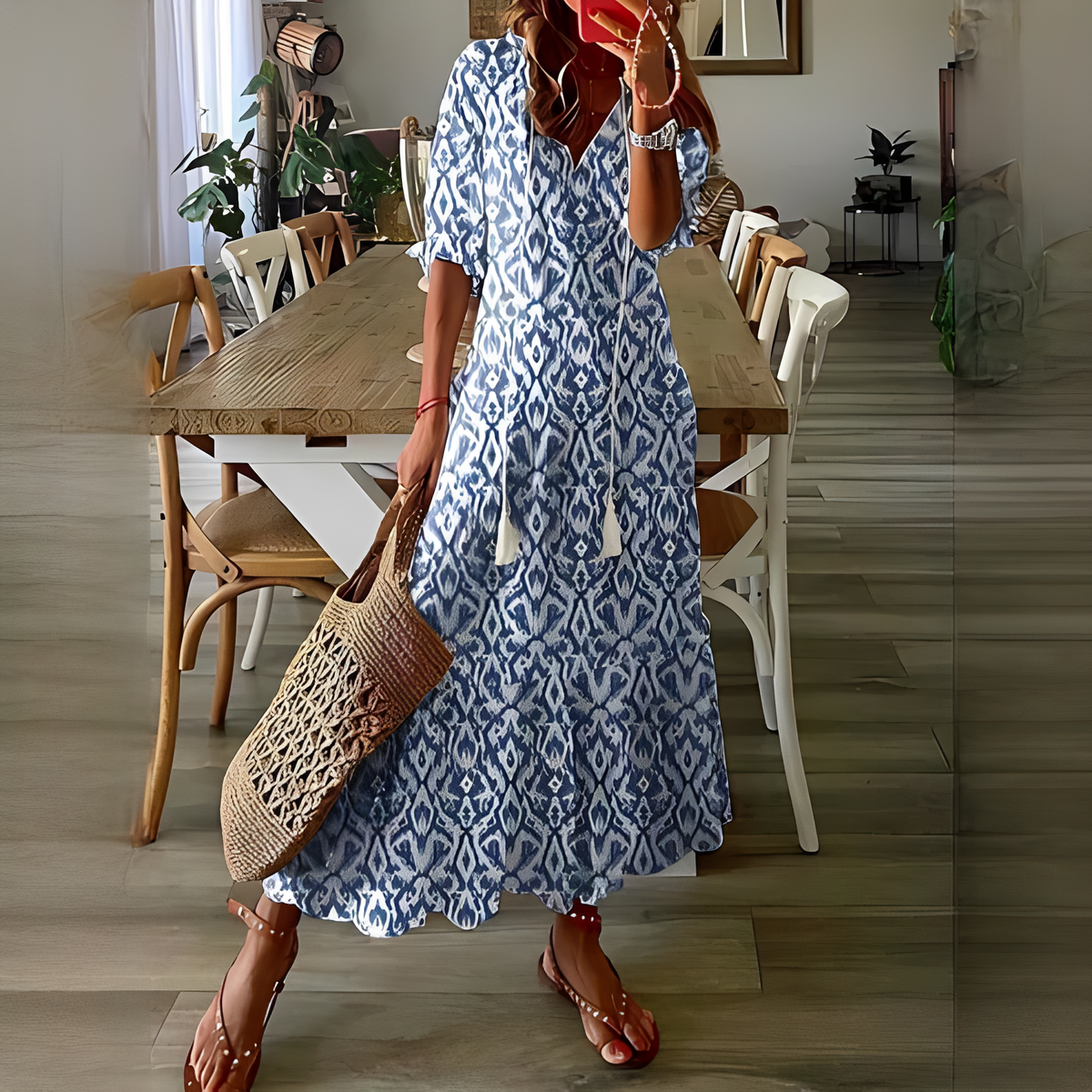 Carla - Żywa Sukienka Maxi