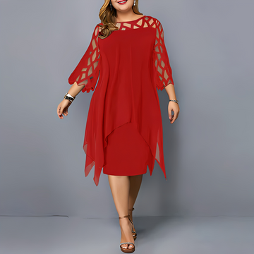 Norchelle - Elegancka i Stylowa Sukienka Midi