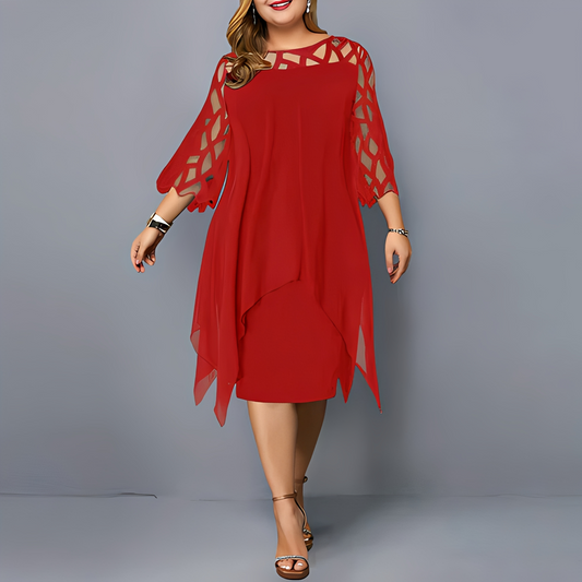 Norchelle - Elegancka i Stylowa Sukienka Midi