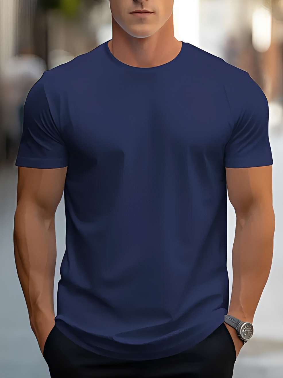 Blake - Podstawowy T-Shirt dla Mężczyzn