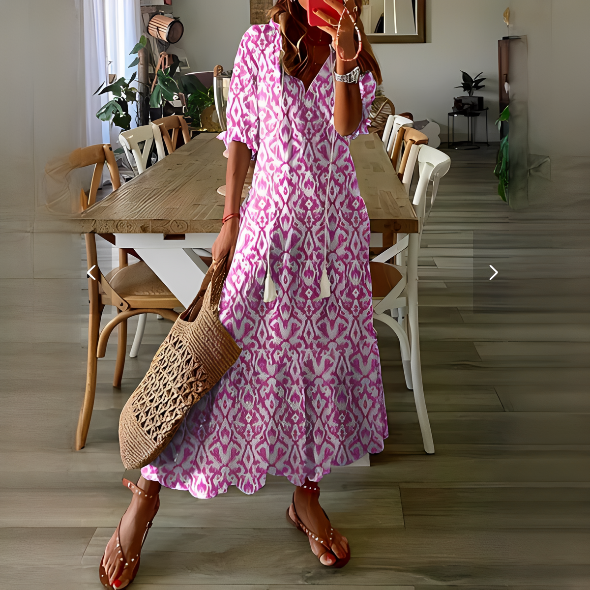 Carla - Żywa Sukienka Maxi