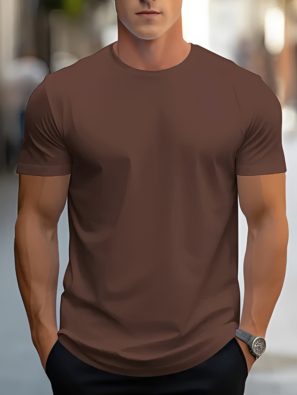 Blake - Podstawowy T-Shirt dla Mężczyzn