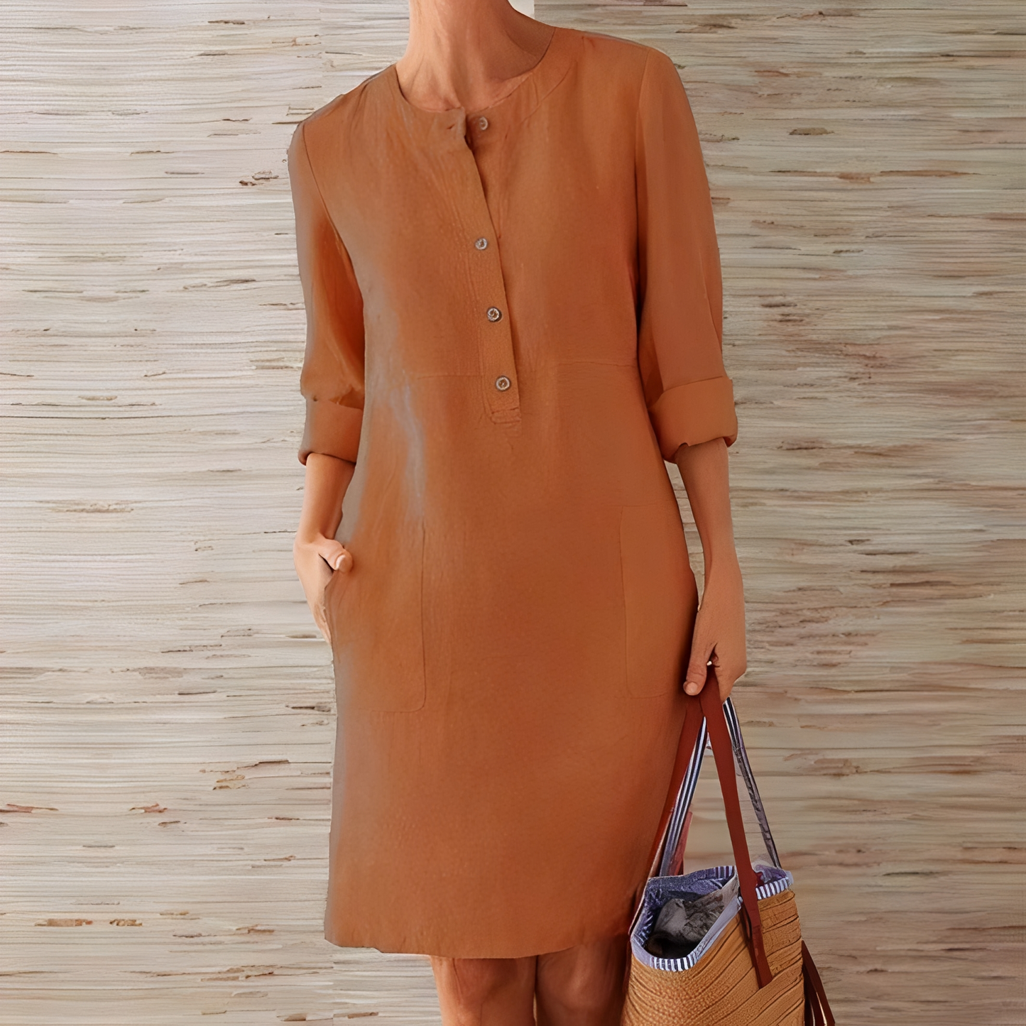 Gwen - Elegancka i Wygodna Sukienka Mini
