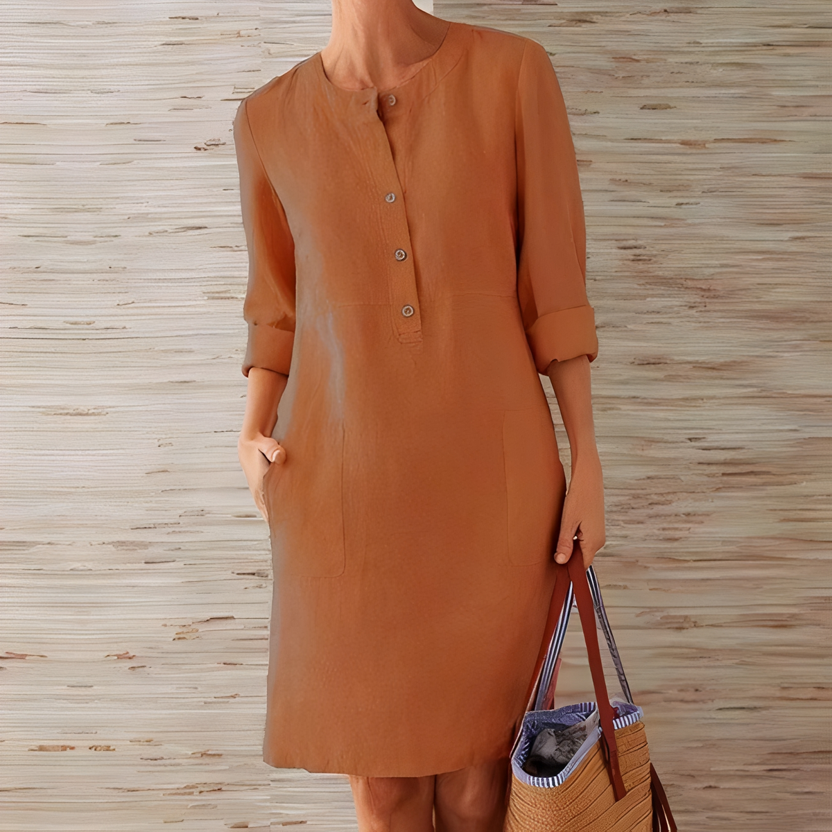 Gwen - Elegancka i Wygodna Sukienka Mini