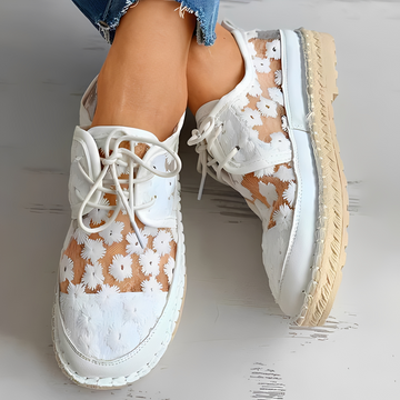 Gloria - Stylowe Kwiatowe Buty