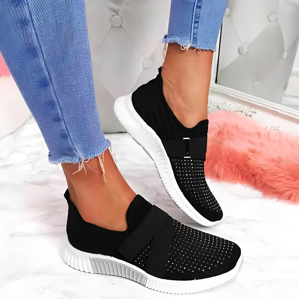 Carine - Oddychające Sneakersy dla Kobiet