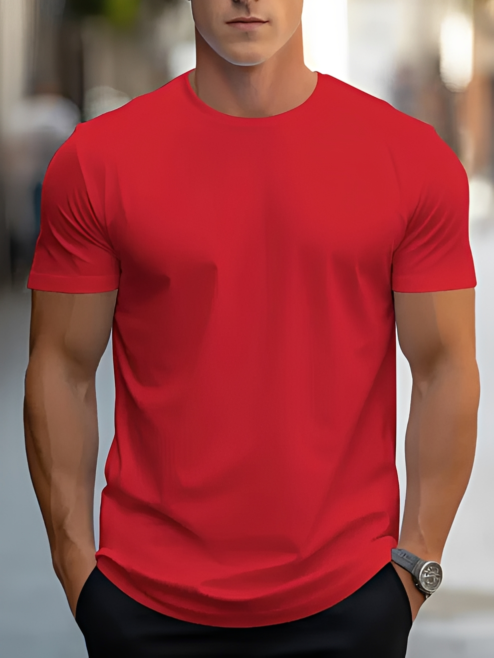 Blake - Podstawowy T-Shirt dla Mężczyzn