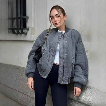 Ella - Elegancka Kurtka z Guzikami