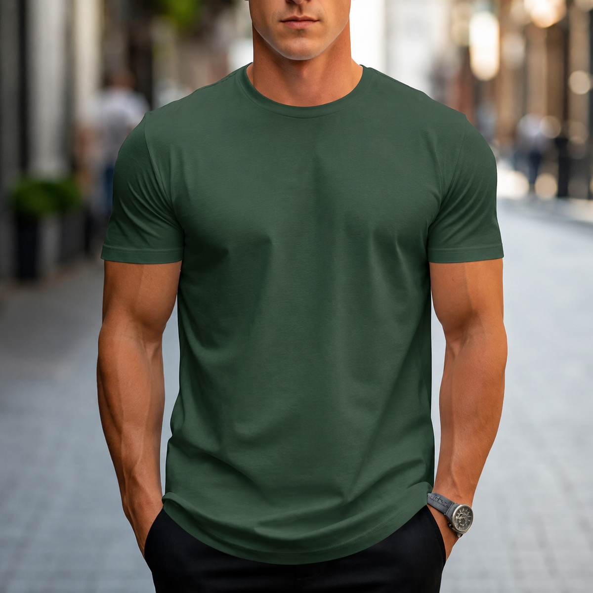 Owen - Casualowy wszechstronny T-shirt