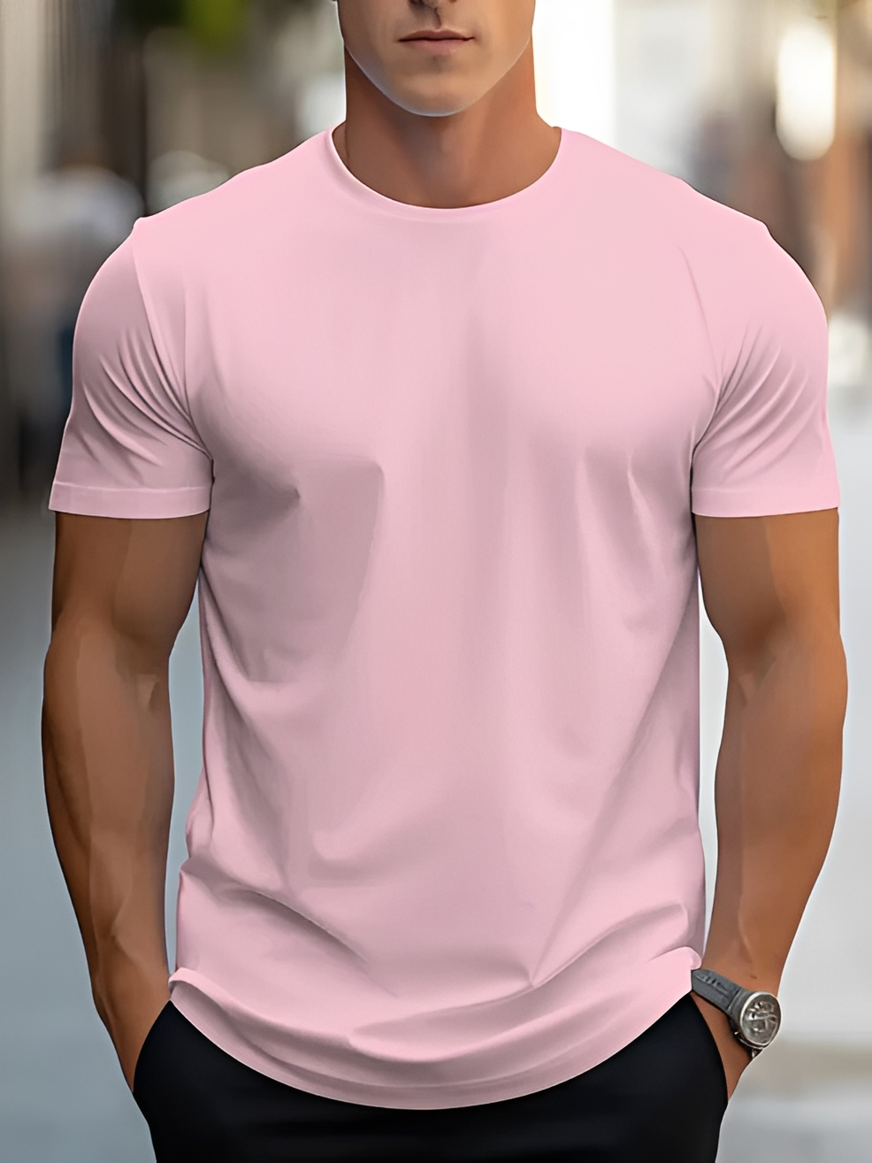 Blake - Podstawowy T-Shirt dla Mężczyzn