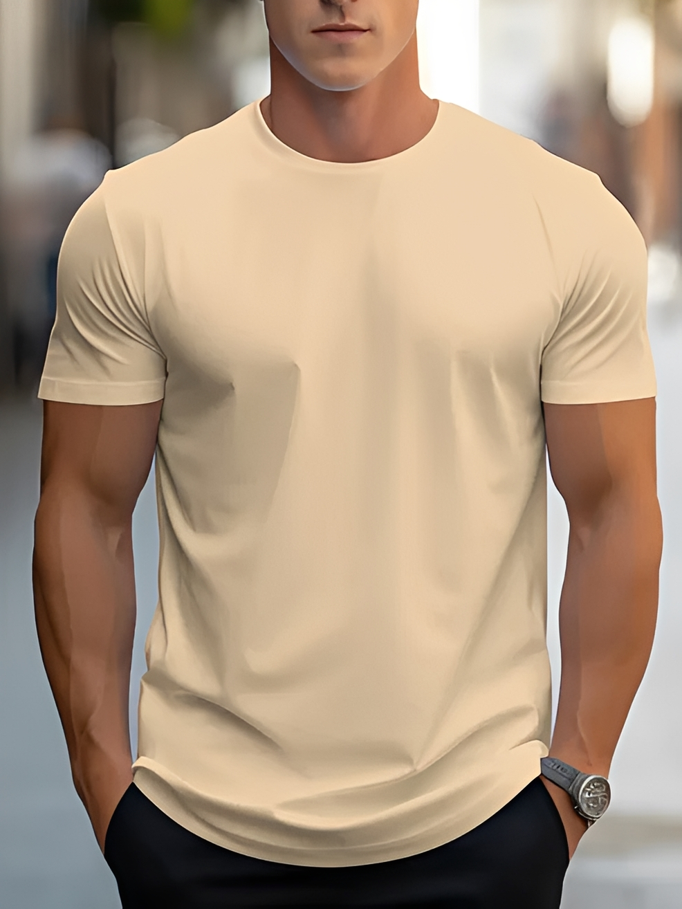 Blake - Podstawowy T-Shirt dla Mężczyzn