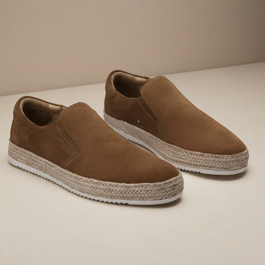 Gareth - Luźne Buty z Okrągłym Noskiem
