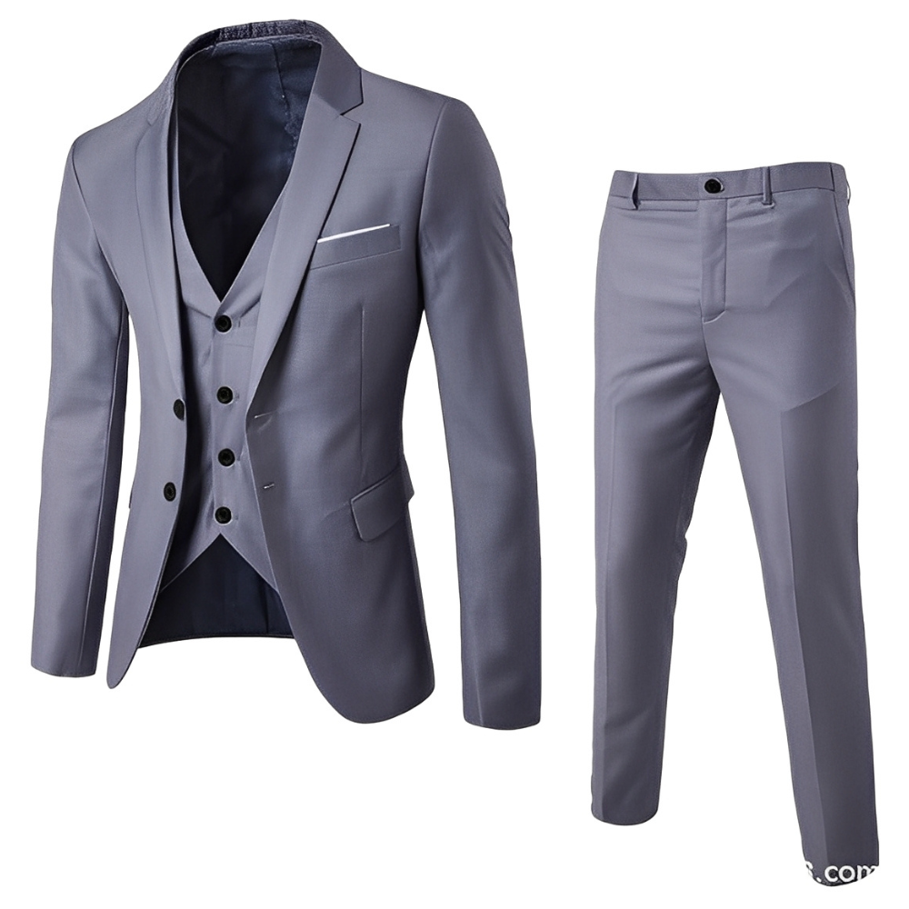 Sampson - Eleganckie trzyczęściowe garnitury