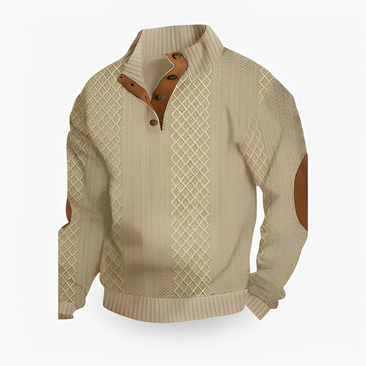 Jonel - Elegancki i przyjemny w dotyku sweter męski