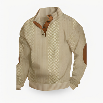 Jonel - Elegancki i przyjemny w dotyku sweter męski