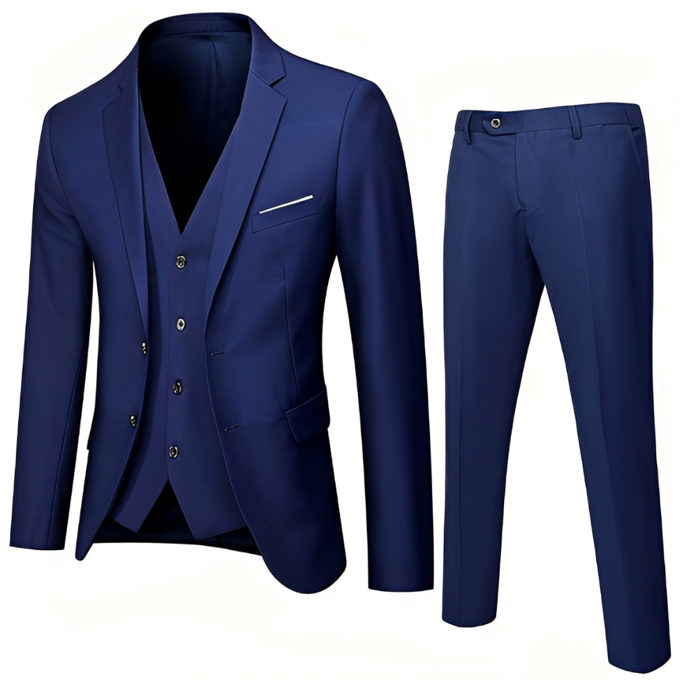 Sampson - Eleganckie trzyczęściowe garnitury