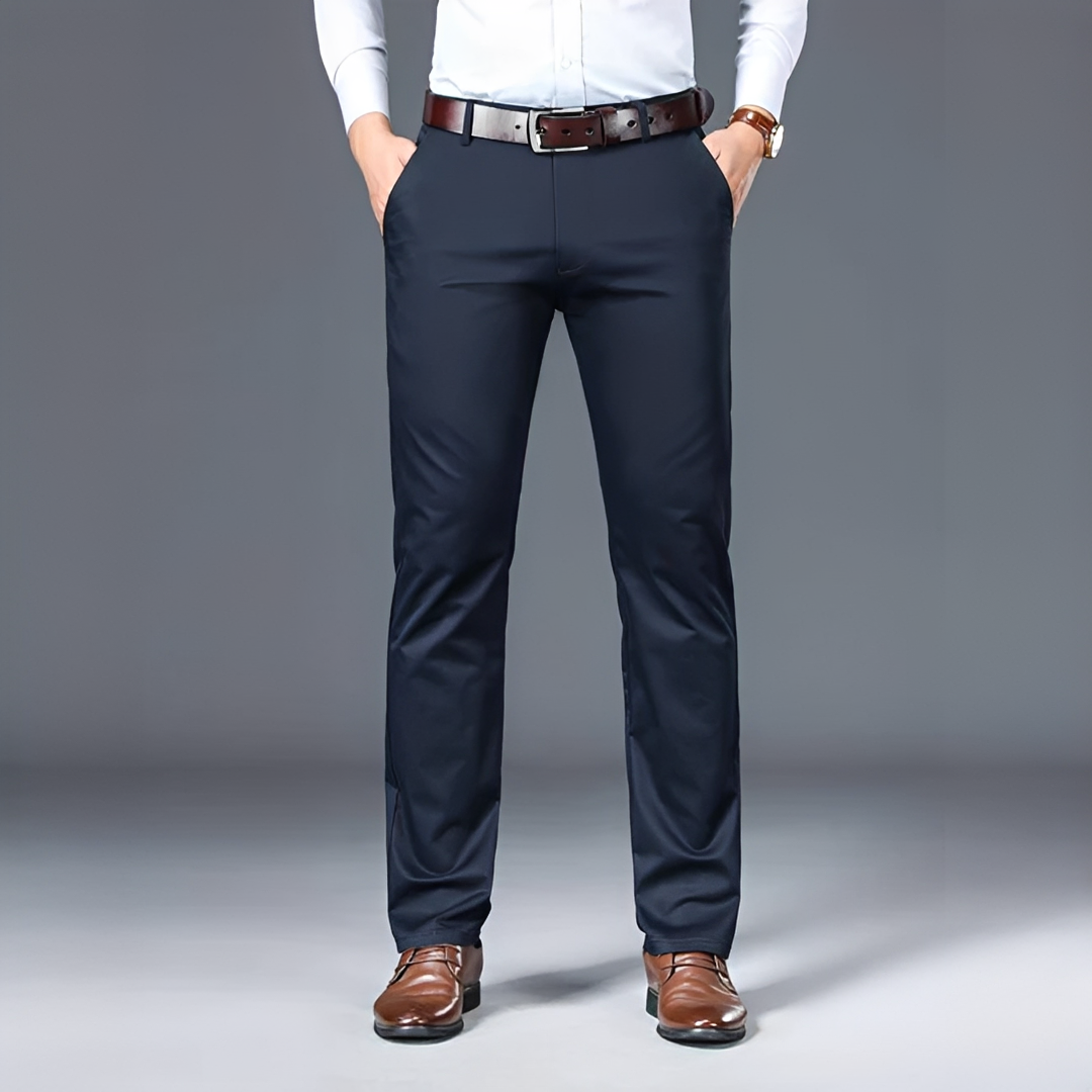 Varrien - Klasyczne Spodnie Slim Fit