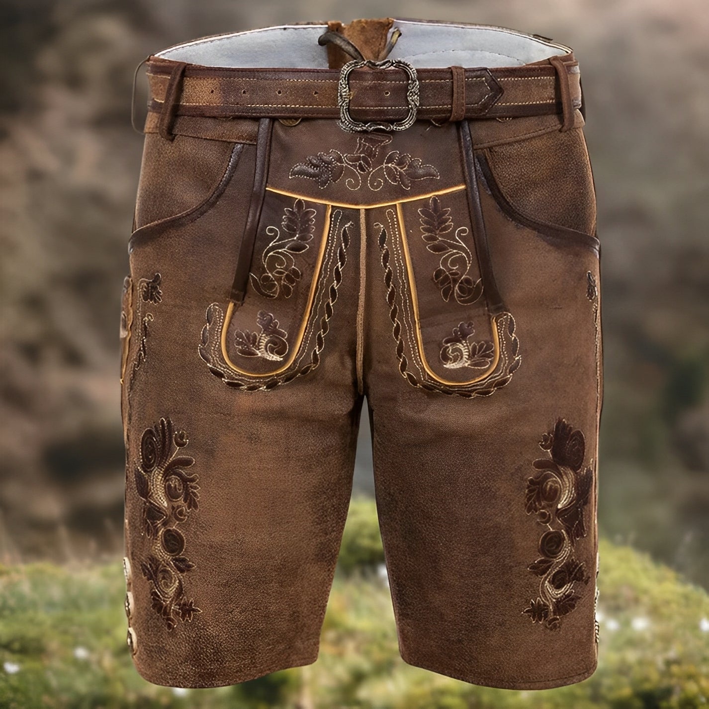Jeffery - Vintage'owe krótkie spodenki