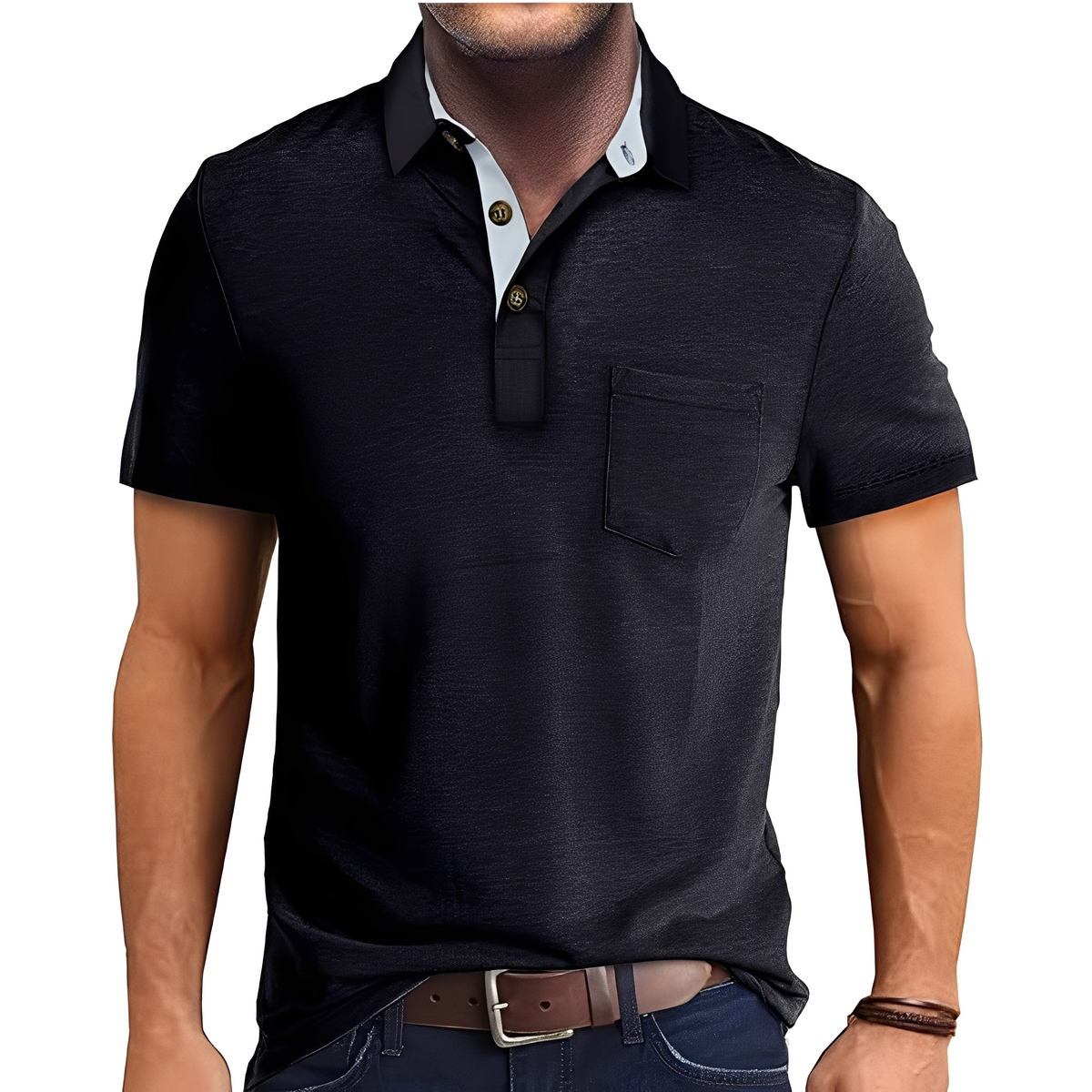Abner - Tradycyjna koszulka polo