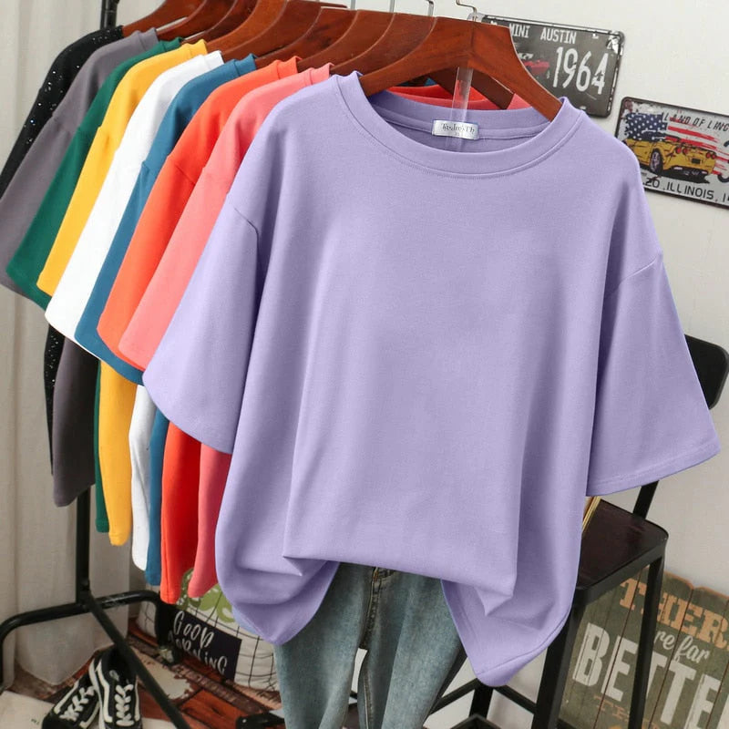 Arabella - Wygodny t-shirt o luźnym kroju