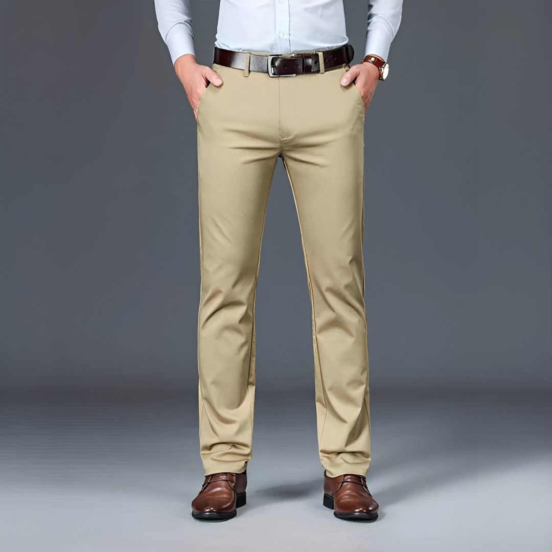 Varrien - Klasyczne Spodnie Slim Fit