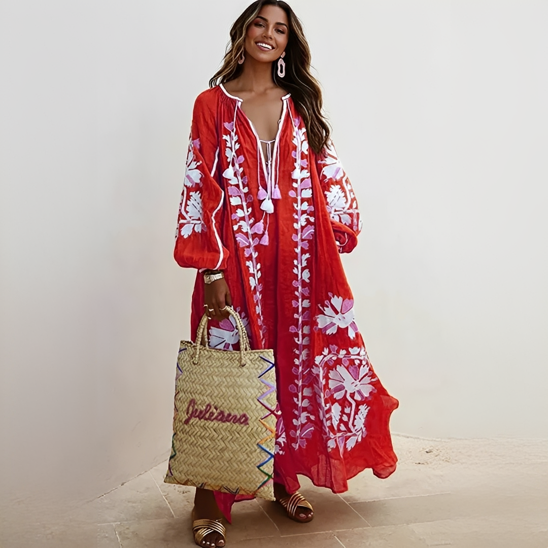 Nelia - Zwiewna boho sukienka