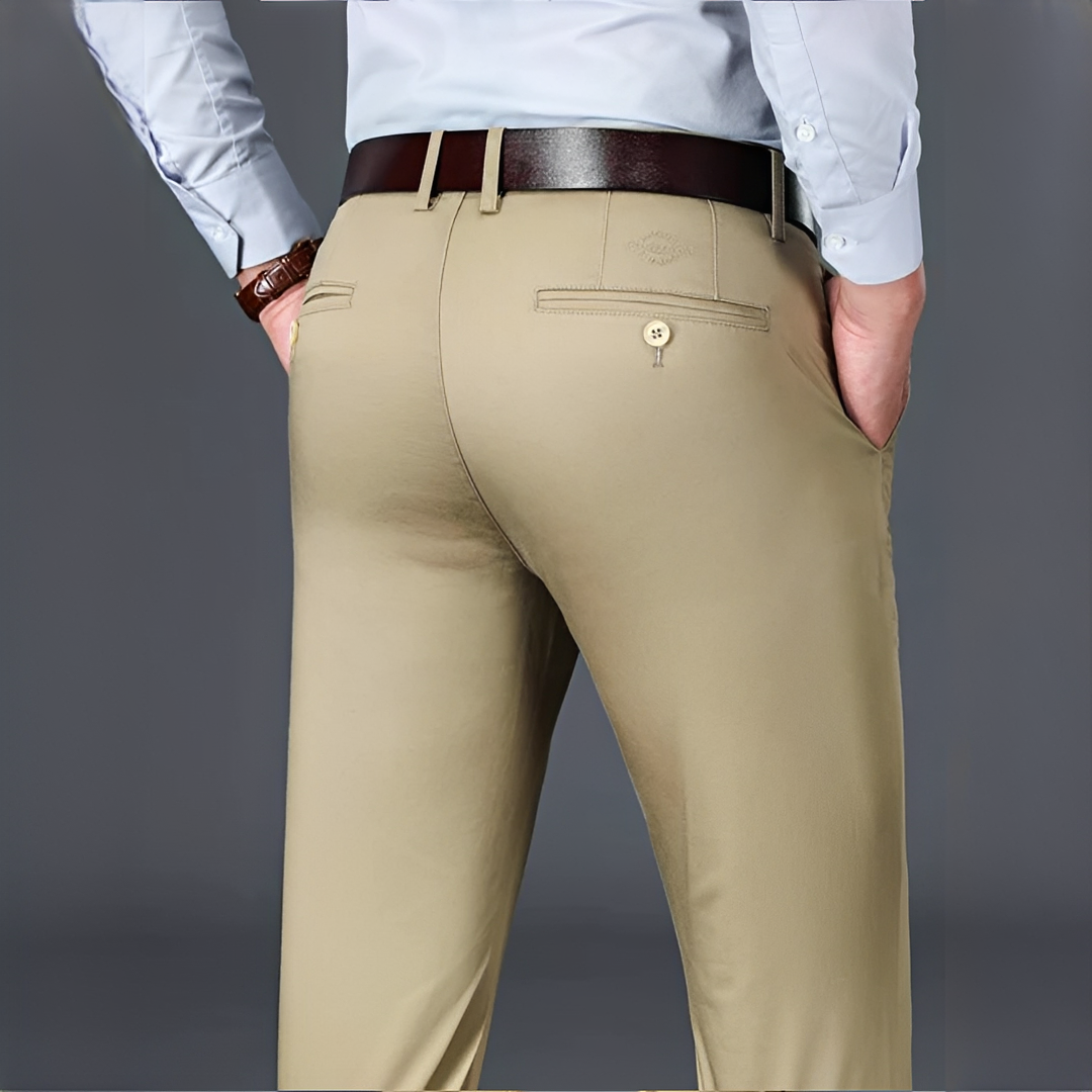 Varrien - Klasyczne Spodnie Slim Fit