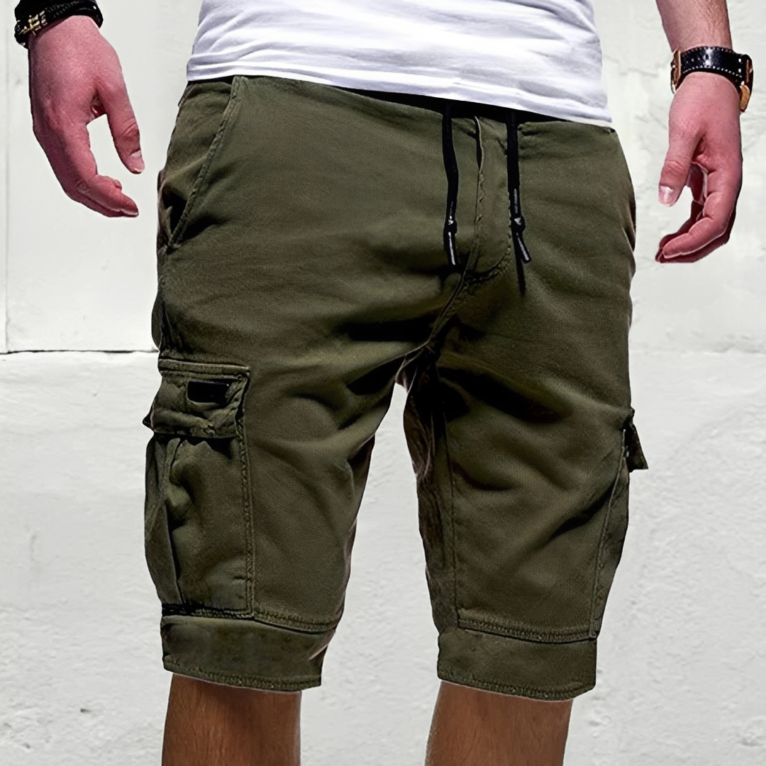 Roldan - Stylowe Luźne Szorty Cargo
