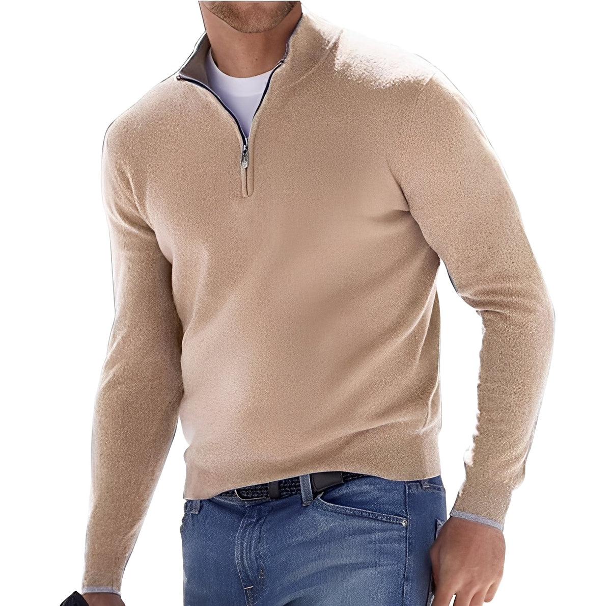 Nash - Sweter z półzamkiem do rekreacji