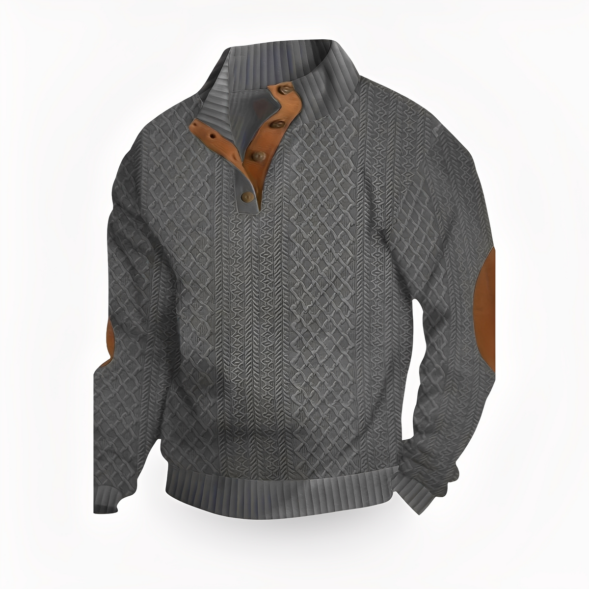 Jonel - Elegancki i przyjemny w dotyku sweter męski
