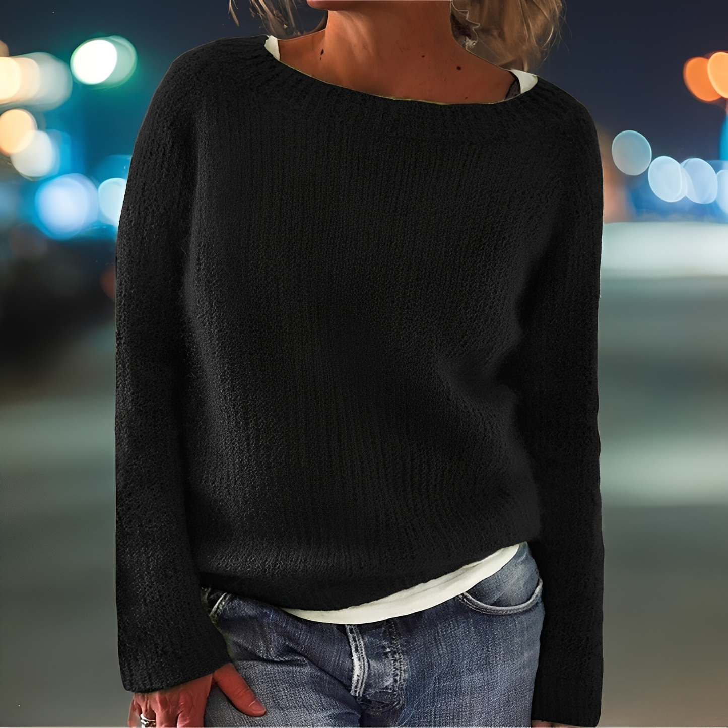 Abeeha - Sweter o luźnym kroju dla kobiet
