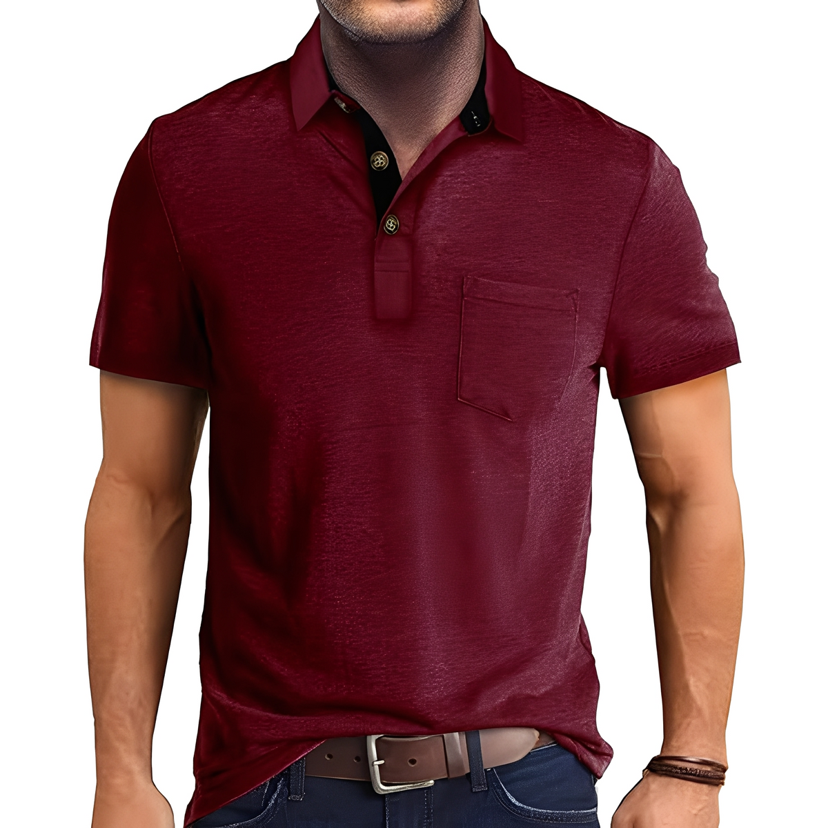 Abner - Tradycyjna koszulka polo