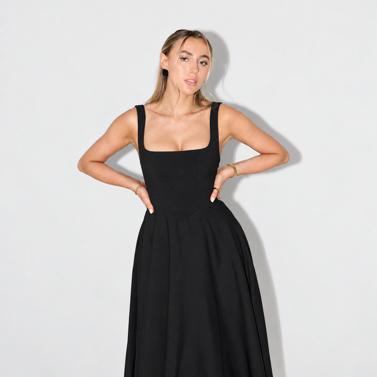 Melisa - Midi Sukienka Damska, Elegancka & Wielofunkcyjna