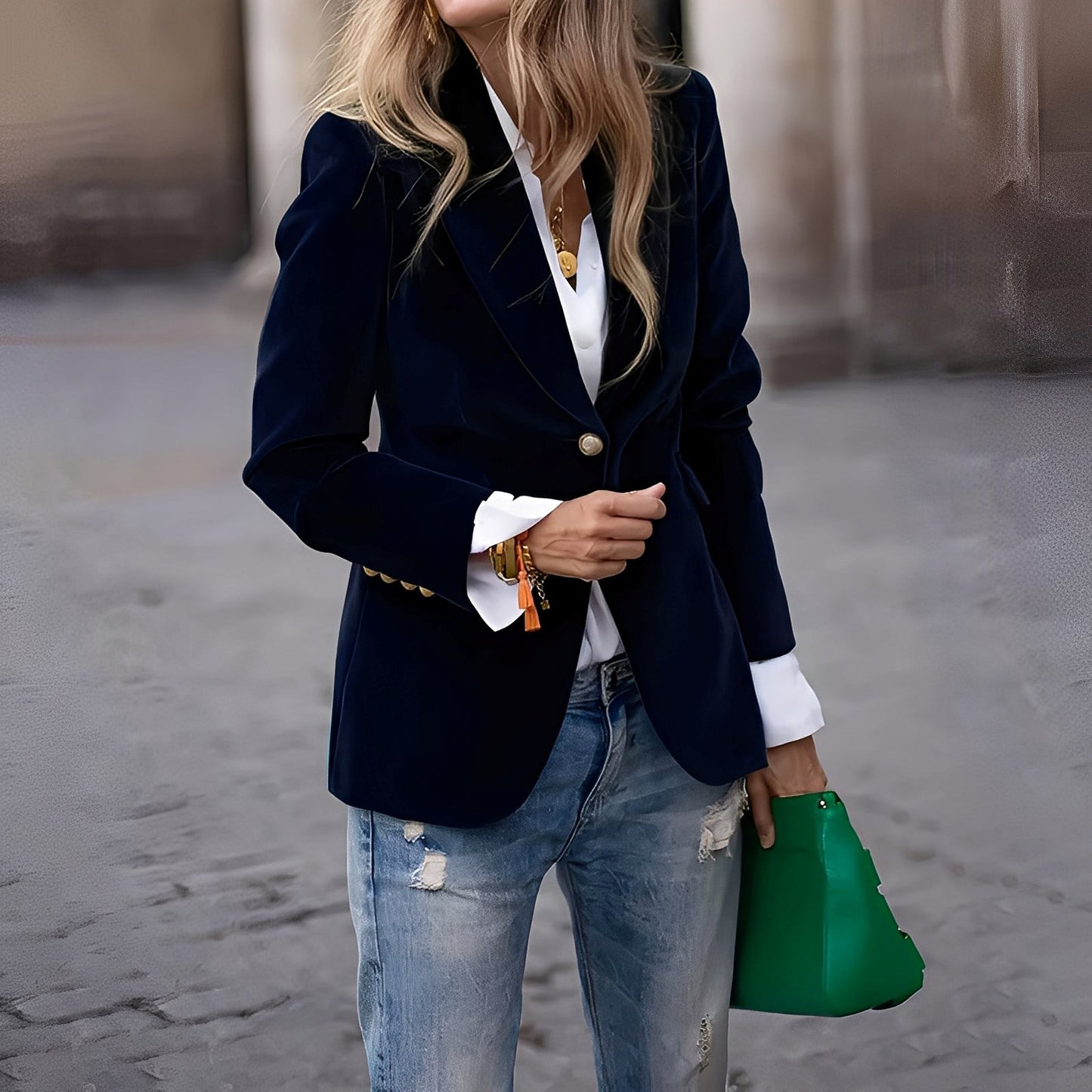 Alise - Elegancki blazer o kroju slim-fit