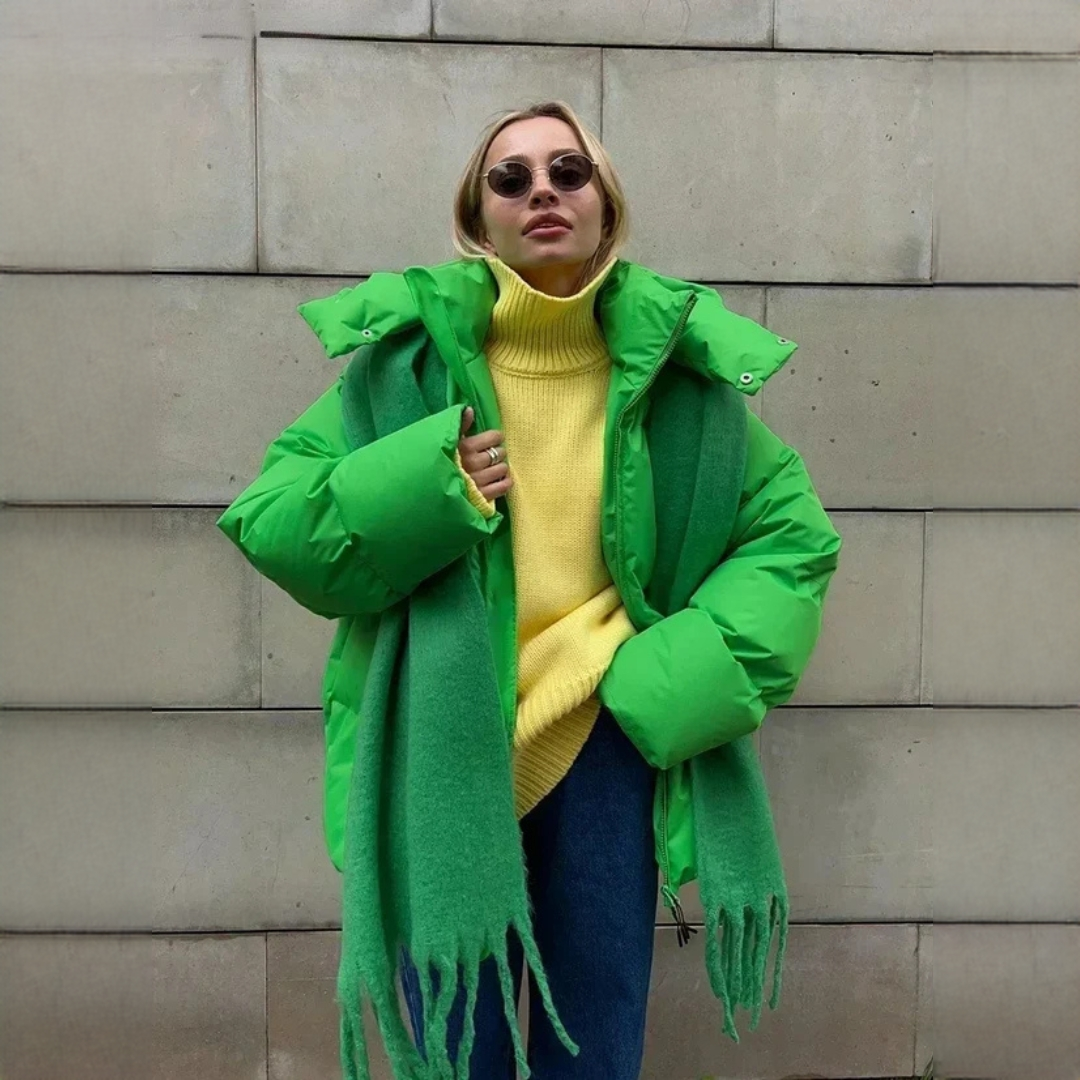 Marzia - Elegancka i przytulna oversize'owa kurtka