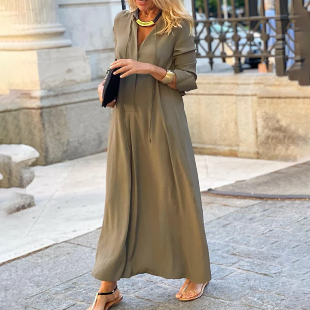 Charlie - Elegancka i Lekka Sukienka Maxi